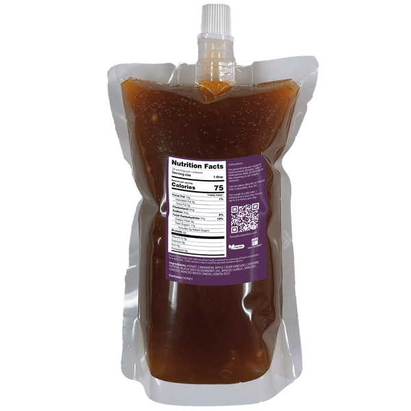 Honey Bomb Elixir (Elderberry) - Respiratory Relief - 12oz.