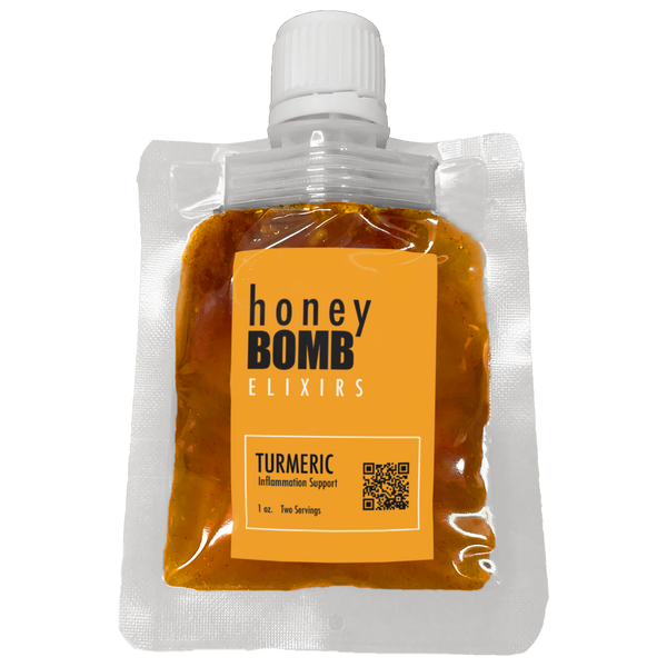 Honey Bomb Elixir (Turmeric) - Inflammation Support